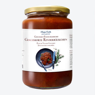 Produktbild fr 'Gourmet-Klassiker im Glas: Edle geschmorte Rinderbckchen minutenschnell zubereiten'