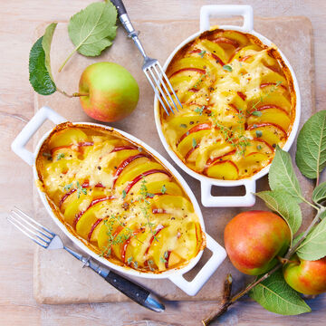 Produktbild für 'Gratin aux deux pommes Apfel-Kartoffelgratin'