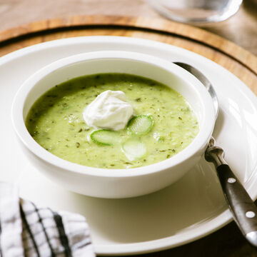 Produktbild für 'Grüne Spargelcremesuppe'