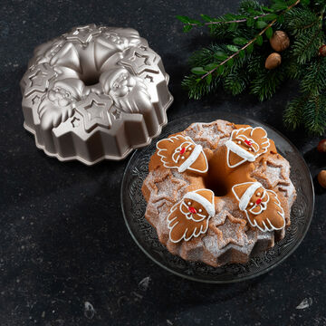 Produktbild fr 'Gussaluminium-Backform Weihnachtsmann -  24,5 cm, 9,5 cm hoch'