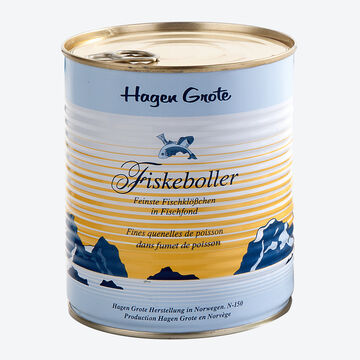 Produktbild für 'Hagen Grote Fiskeboller gelten als die besten Fischklößchen Skandinaviens'