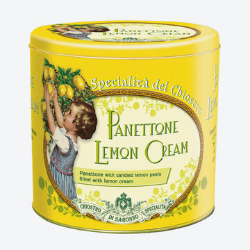 Produktbild fr 'Italienische Osterspezialitt: Panettone mit cremiger Zitronenfllung Panettone, Panettone kaufen'