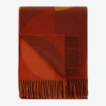 Produktbild fr 'Italienisches Giotto-Plaid aus feiner Schurwolle'