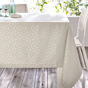 Produktbild fr 'Jacquard-Tischdecke mit Fleckschutz - 150 x 250 cm'