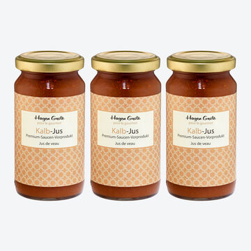 Produktbild für 'Jus-Probierpaket Lamm,Wild, Rind, je 1 x 200 ml'