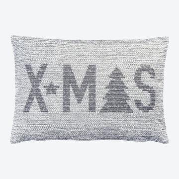 Produktbild fr 'Kissenbezug Weihnachten 35 x 50 cm in grau'