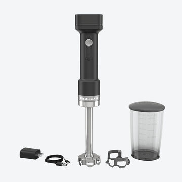 Produktbild für 'KitchenAid Go Cordless Akku-Pürierstab mixt, püriert, zerkleinert und emulgiert'