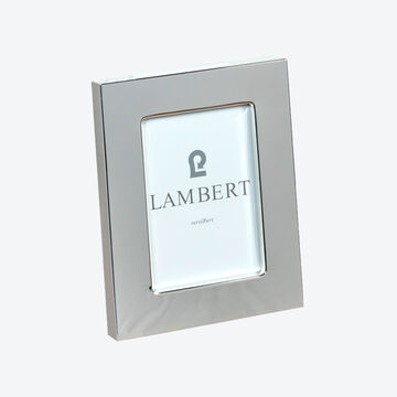 Produktbild für 'Klassisch versilberter Lambert Bilderrahmen in 3 Größen, Fotorahmen, Wechselrahmen, versilbert'