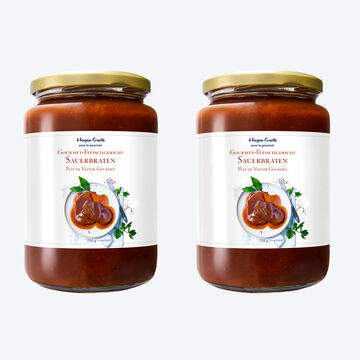 Produktbild für 'Klassische feine deutsche Küche: Sauerbraten minutenschnell zubereiten'