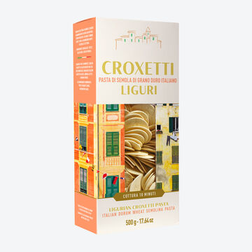 Produktbild für 'Klassische ligurische Pasta: Croxetti, Nudeln, italienische Pasta'