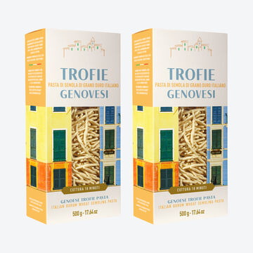 Produktbild für 'Klassische ligurische Pasta: Trofie, Nudeln, italienische Pasta'