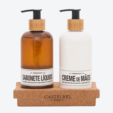 Produktbild für 'Küchen-Spezialseife und Handlotion sind antibakteriell und pflegend,    Flüssigseife, Pumpspender, Schaumseife, Handcreme,'