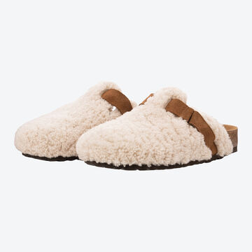 Produktbild für 'Kuscheliger Pantoffel mit klimaregulierendem Schaffell, Slip Ons, Hausschuhe, Slippers'