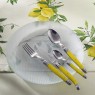 Produktbild f�r 'Laguiole-Besteck gelb 4tlg.'