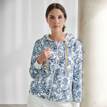 Produktbild für 'Legere Kapuzenjacke für kombinationsfreudige Outfits'