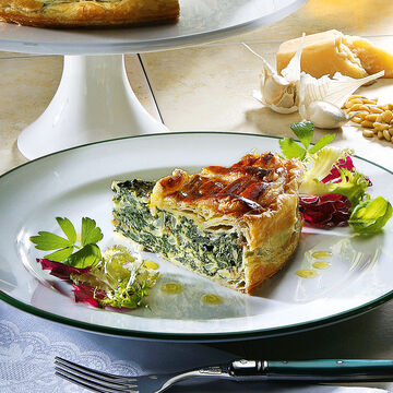 Produktbild für 'Mangold-Spinat-Blätterteig-Torte'