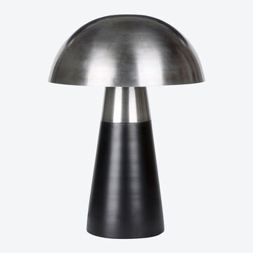 Produktbild fr 'Markante Lambert Tischleuchte Brooklyn - zweifarbig aus Edelstahl,  20/46 x 56 cm hoch'