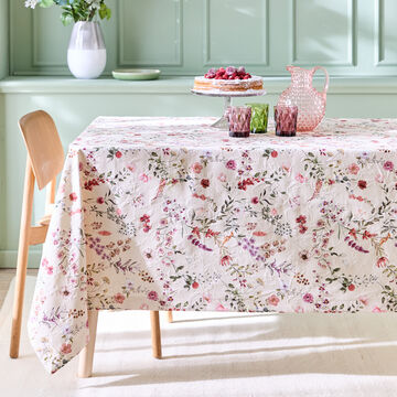 Produktbild f�r 'Matelasse-Tischdecke mit Digitaldruck - � 170 cm'