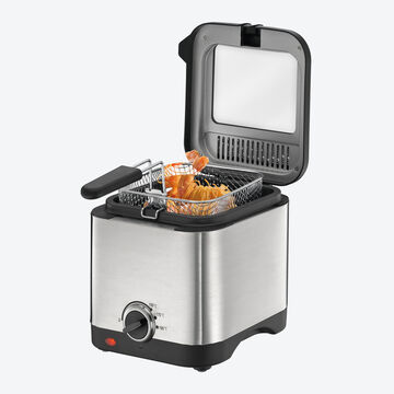 Produktbild für 'Mini-Fritteuse: Minutenschnell Pommes, Fisch und Gemüse frittieren'