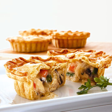Produktbild für 'Mini-Pies mit Champignon-Hackfleisch Füllung'