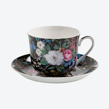 Produktbild für 'Mix & Match-Tassen mit floralen Illustrationen aus dem 18. Jahrhundert'