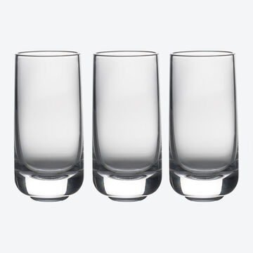 Produktbild für 'Mundgeblasene Apéritif- oder Schnaps-Kristallgläser: Moderne Eleganz für Ihre Bar'