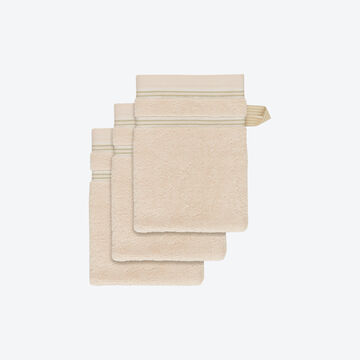 Produktbild für 'Naturfarbene Handtuch-Serie mit van Goghs jacquardgewebter Mandelblüte'