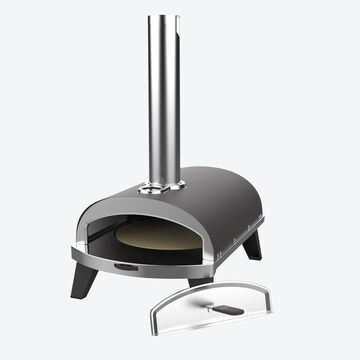 Produktbild für 'Outdoor-Pizzaofen: Perfekt knusprig gebackene Pizza in nur 2-3 Minuten'