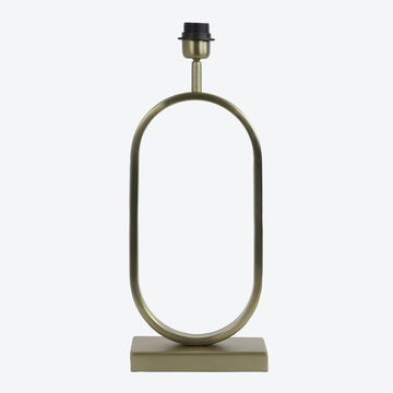 Produktbild für 'Ovaler Mix & Match Tischlampenfuß, Tischleuchte, Nachttischlampe, Schirmlampe'