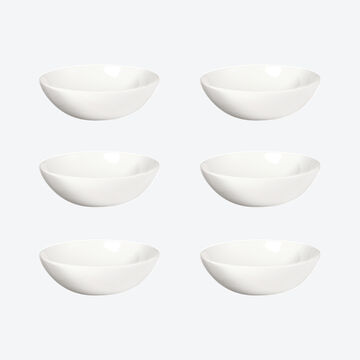 Produktbild für 'Pastaschale: Zeitlos schönes Fine Bone China Geschirr in strahlendem Weiß'