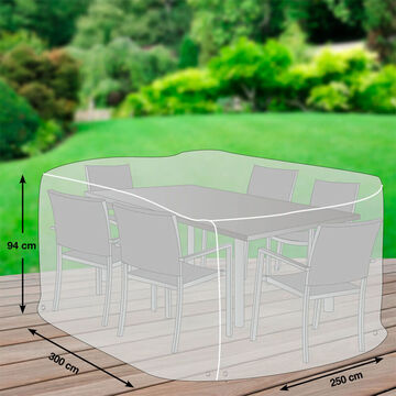 Produktbild f�r 'Premium-Schutzh�llen f�r Outdoor-Sitzgruppen aus flexibler Ripstop-Kunstfaser'