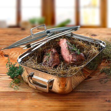 Produktbild für 'Rosa pochiertes Rinderfilet in Heu'