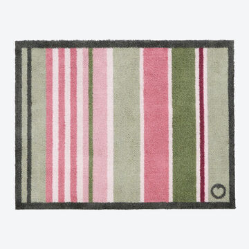 Produktbild f�r 'Saugstarke Fu�matte Country Rose Stripe h�lt 95 % Schmutz zur�ck'