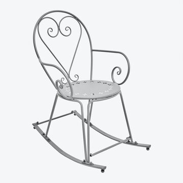 Produktbild fr 'Schaukelstuhl Eisen Belle poque - B/T/H ca. 56/69,5/92,5 cm, Gewicht ca. 5,2 kg'