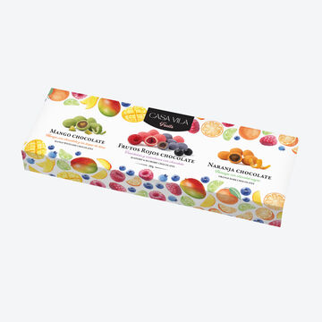 Produktbild f�r 'Schokofr�chte &ndash; 4 Sorten, handveredelt & mediterran, 180 g'