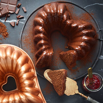 Produktbild für 'Schokoladenherz nach Sacher Art'