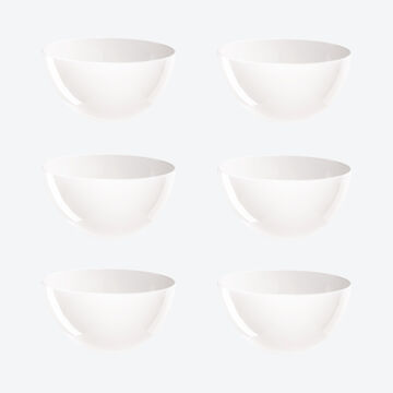 Produktbild für 'Schüssel: Zeitlos schönes Fine Bone China Geschirr in strahlendem Weiß'
