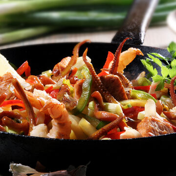 Produktbild für 'Sepia-Meeresfrüchte-Ragout mit Gemüse'