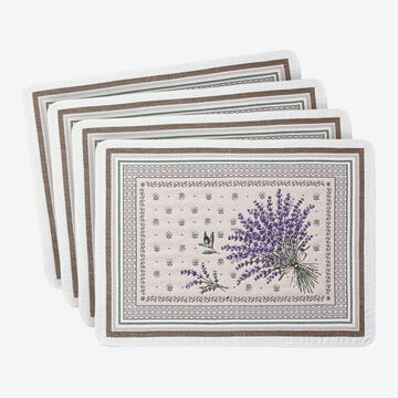 Produktbild für 'Sommerliche Lavendel-Tischsets aus der Provence'