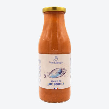 Produktbild für 'Spezialität der Bretagne: Klassische bretonische Fischsuppe, Suppe aus Frankreich'
