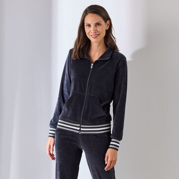 Produktbild f�r 'Sportiver Wellness-Anzug aus weichem Nicki-Stoff'
