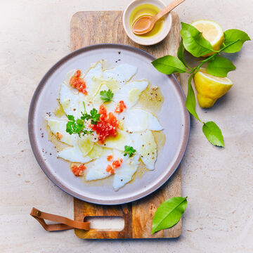 Produktbild für 'Stockfisch-Carpaccio'