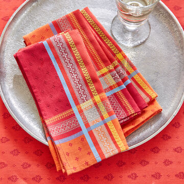 Produktbild für 'Strahlende Jacquard-Servietten voller Poesie'