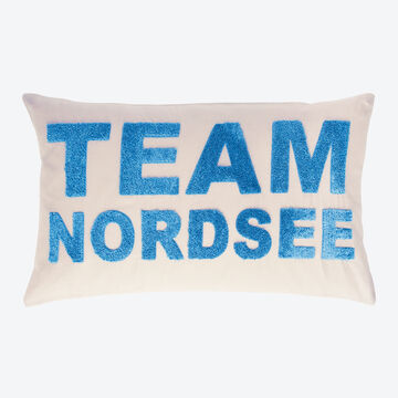 Produktbild für 'Team Nordsee Maritime Kissenhülle, Kissenbezug, Landhausstil Kissen für Nordsee-Fans'