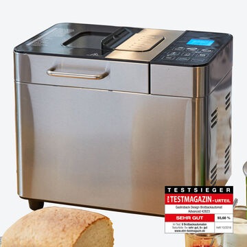Produktbild für 'Testsieger: Brot-Backautomat, der sogar Eis, Joghurt, Marmelade zubereitet'