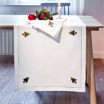 Produktbild für 'Tischläufer: Handgestickte Weihnachtstischwäsche Geschenke'