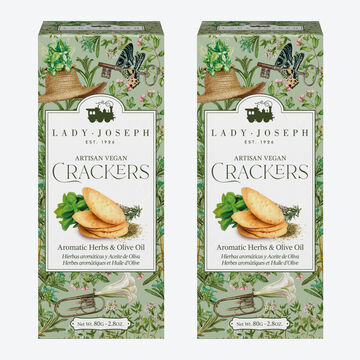 Produktbild für 'Unwiderstehlich: Von Hand hergestellte Kräuter-Cracker'
