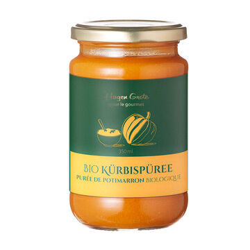 Produktbild für 'Vielseitig einsetzbares BIO-Kürbispüree spart Zeit beim Kochen und Backen'