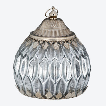 Produktbild für 'Von innen beleuchtete Glaskugel-Laterne, Gartendeko, Gartenleuchten, Lampe'