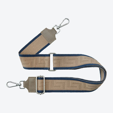 Produktbild für 'Web-Taschenband Uni, schlamm/blau zum Austauschen, Hüfttasche, Handtasche, Geldbörse, Handytasche, Tasche, Bauchtasche'